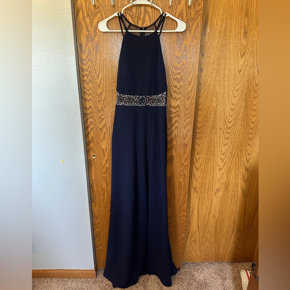 Navy Prom Dress